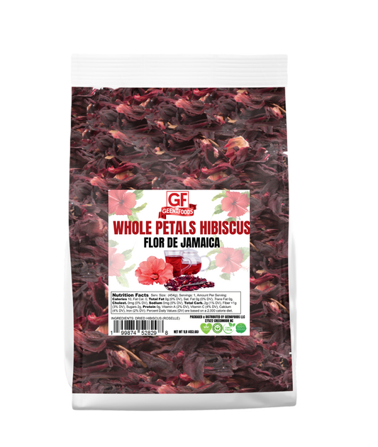 Dried hibiscus flower